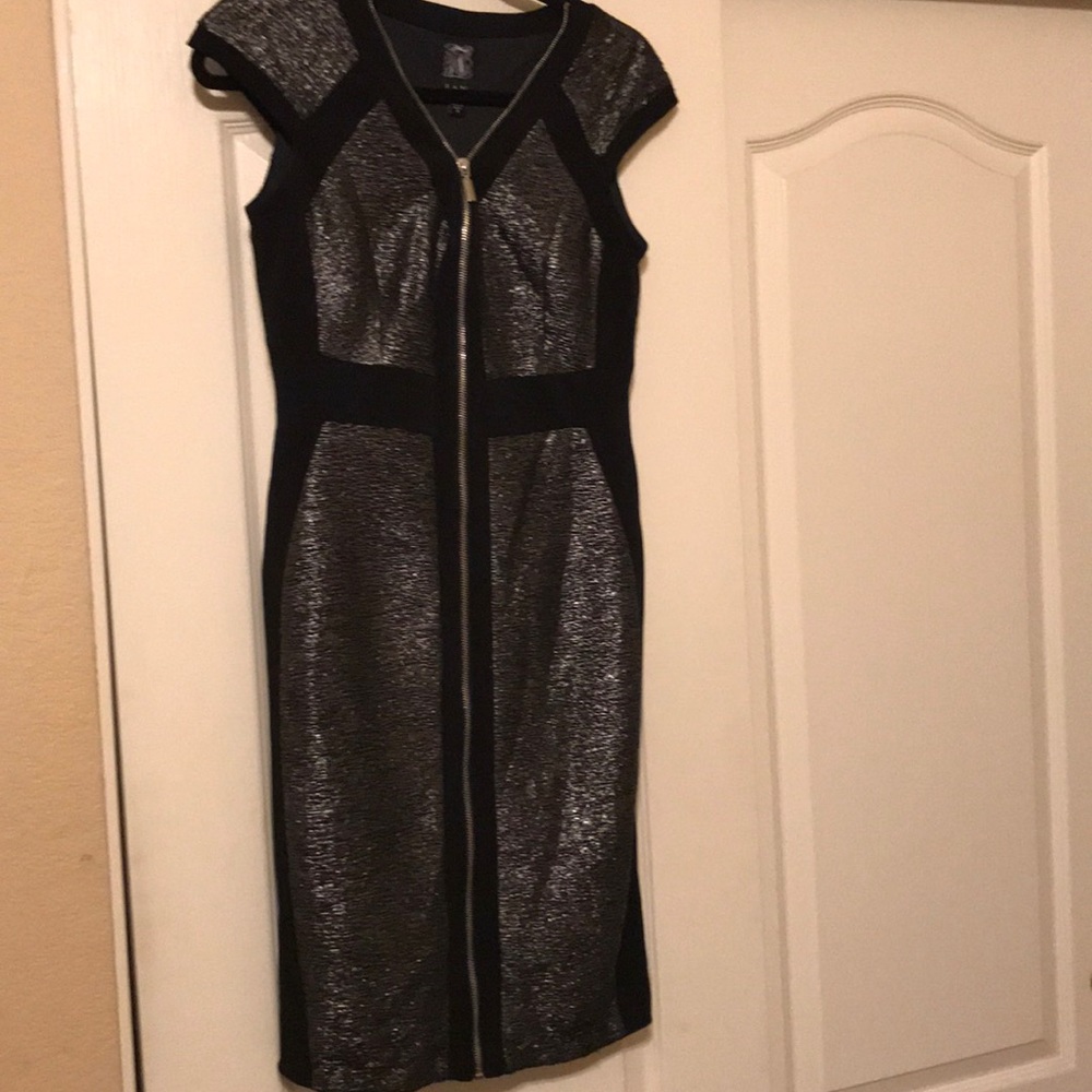 Black cocktail dress
